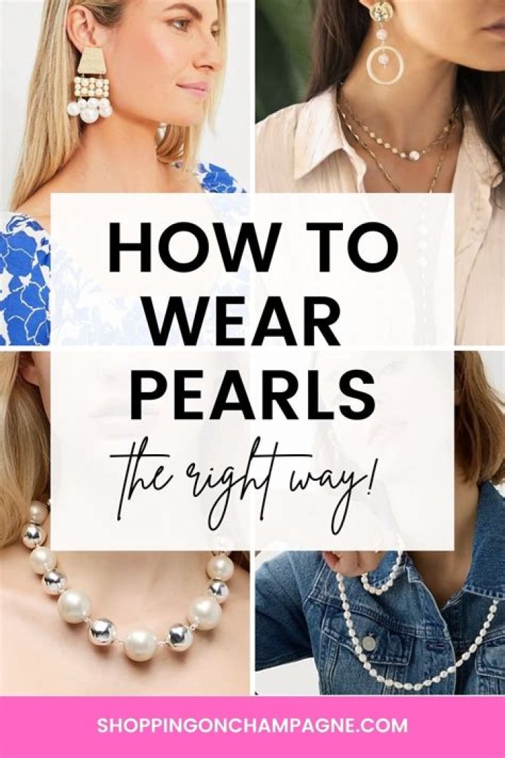 What time of day should you wear pearls?