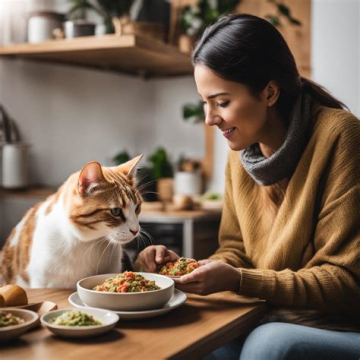 What times should I feed my cat?