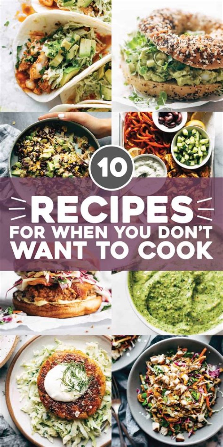 What to cook when you dont want to?