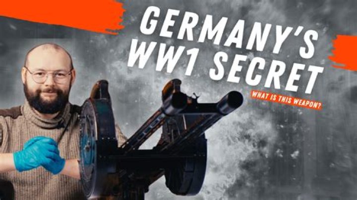 What was Germany's secret weapon in ww1?