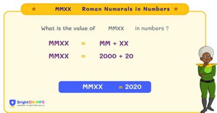 What year is MMXX?
