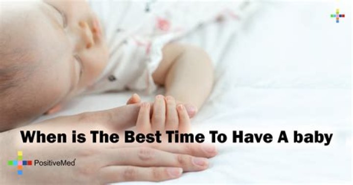 When is the best time to have a baby?