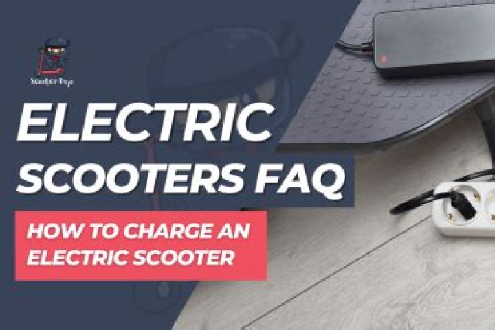 When should I charge my electric scooter?