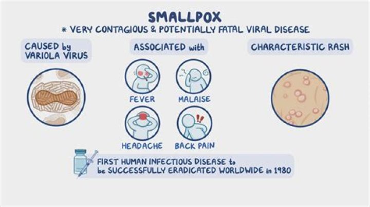 When was smallpox eradicated in the us?