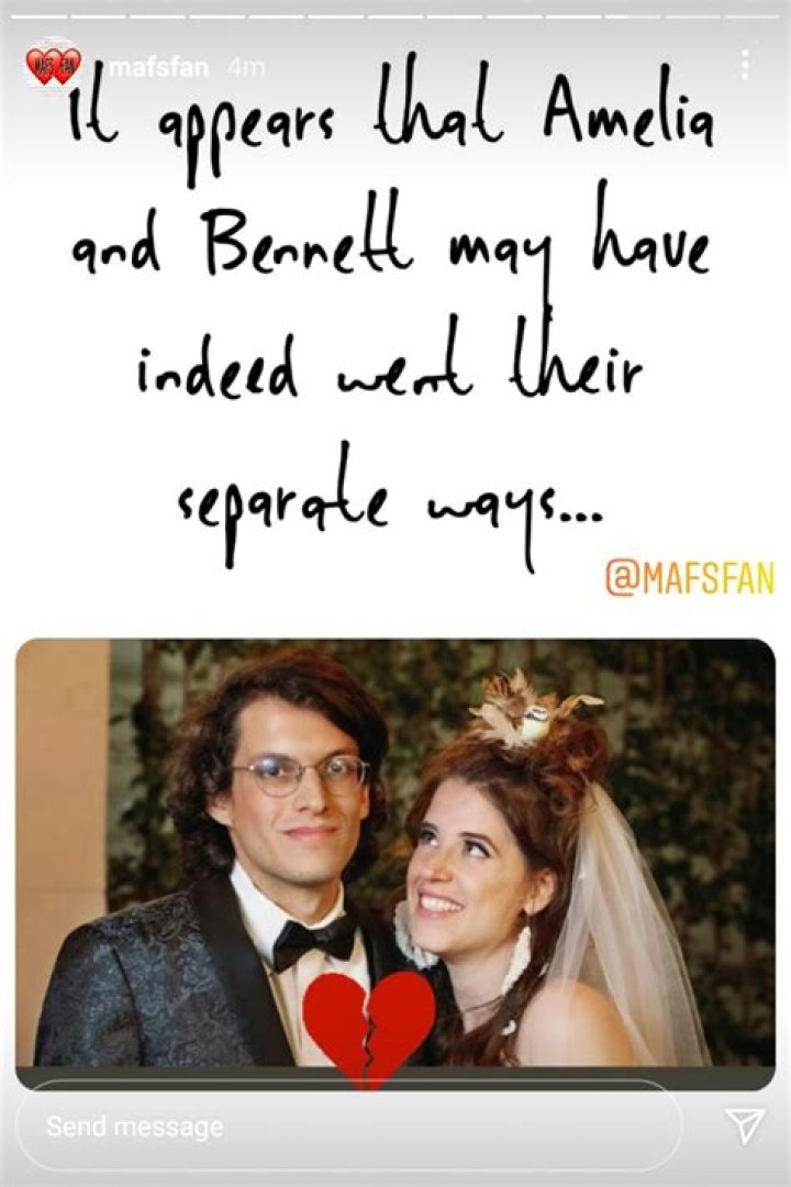 Where are Amelia and Bennett today?
