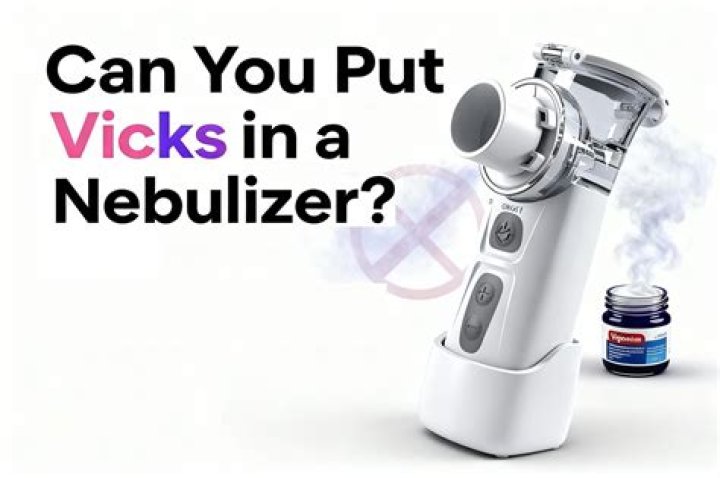 Where do you put Vicks when breathing?