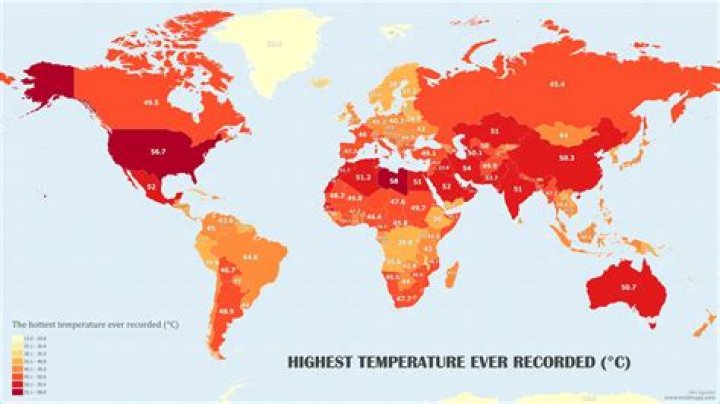 Where is it hot year round?
