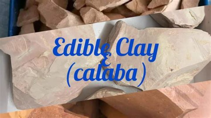 Which clay is edible?