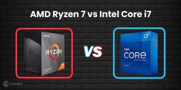 Which is better Ryzen 7 or i7?