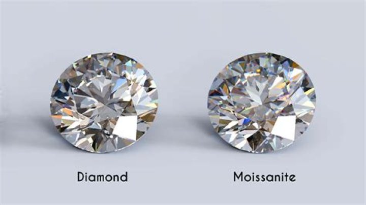 Which moissanite looks most like a diamond?