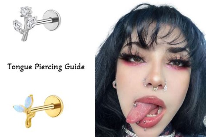Which tongue piercing is the safest?