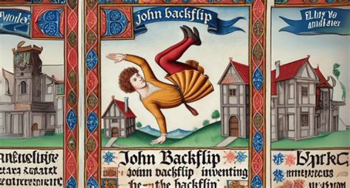 Who created the backflip?