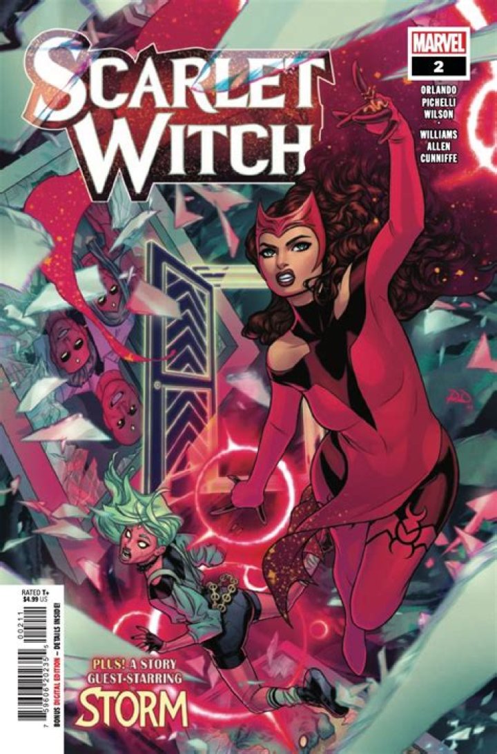 Who did Scarlet Witch sleep with in the comics?