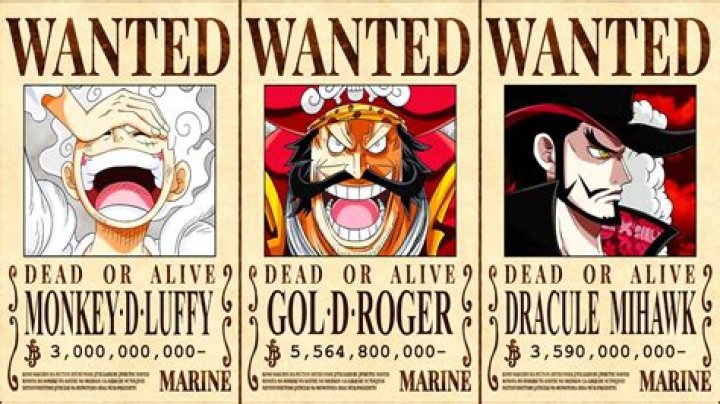 Who has the highest bounty after Gol D. Roger?