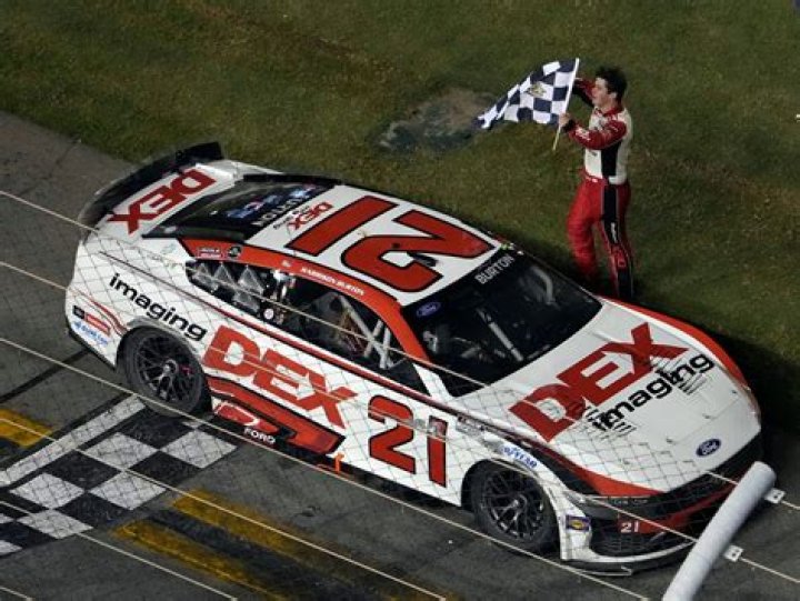 Who is Harrison Burton driving for in 2022?