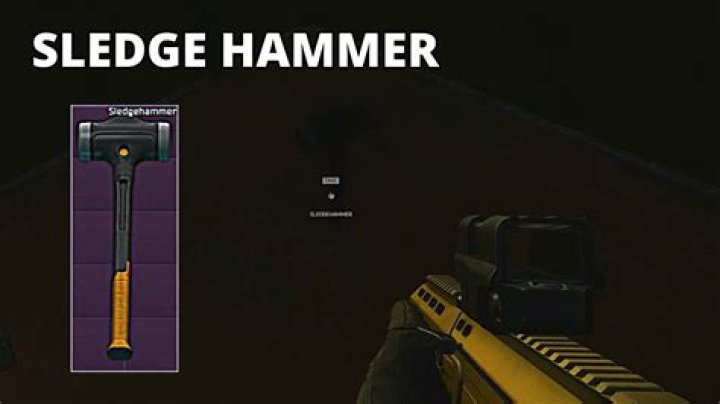 Who is sledgehammer in fortnite?
