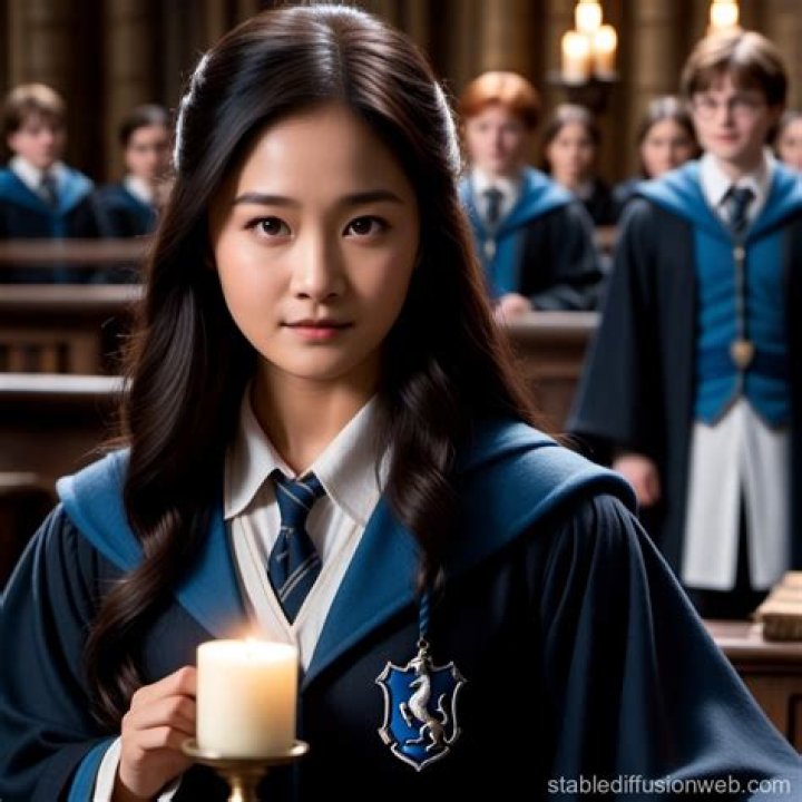 Who is the girl in Ravenclaw Harry likes?