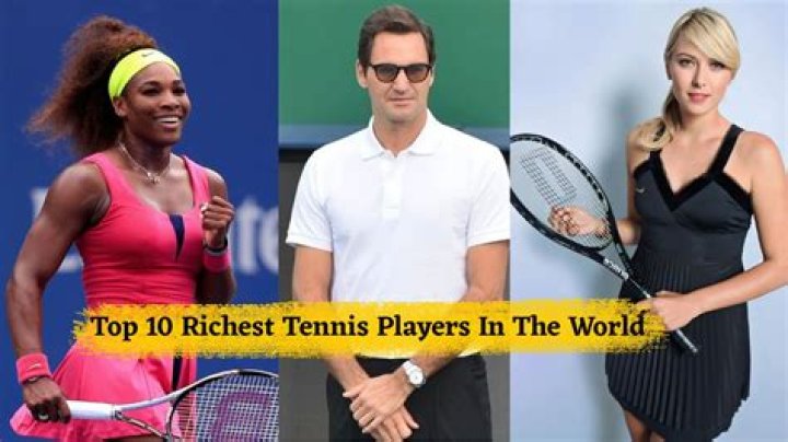 Who is the richest tennis player today?