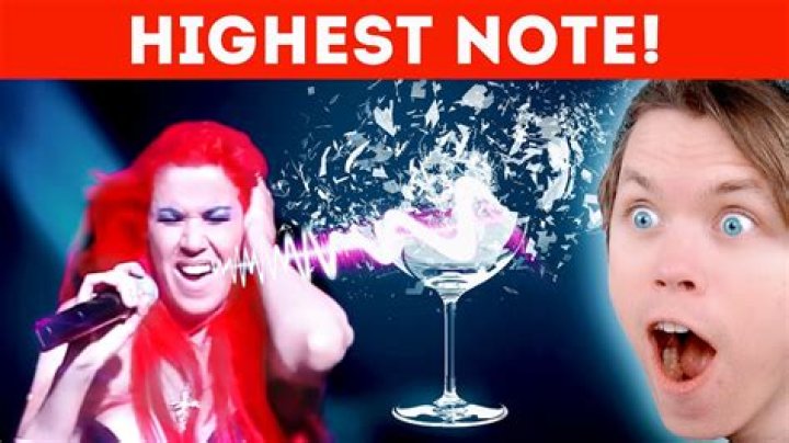 Who sang the highest note ever?