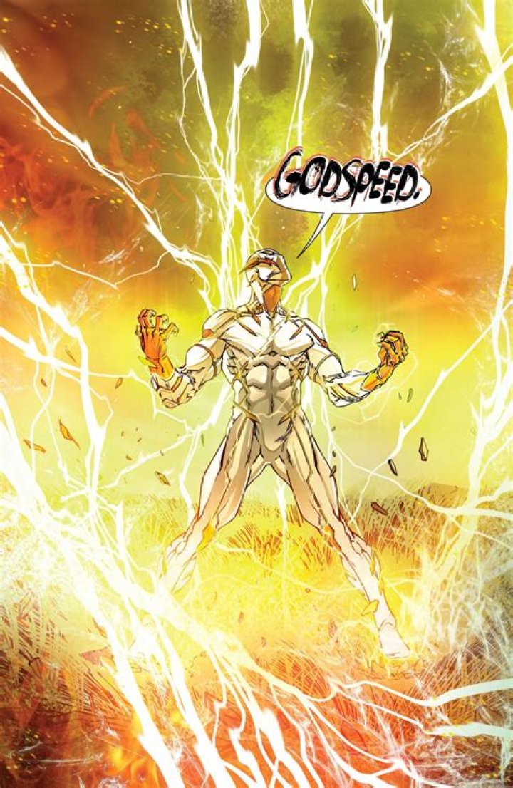 Who sent Godspeed in The Flash?