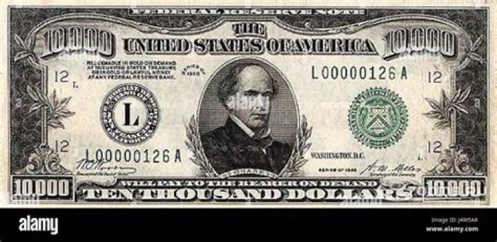 Who was on the $5 000 bill?