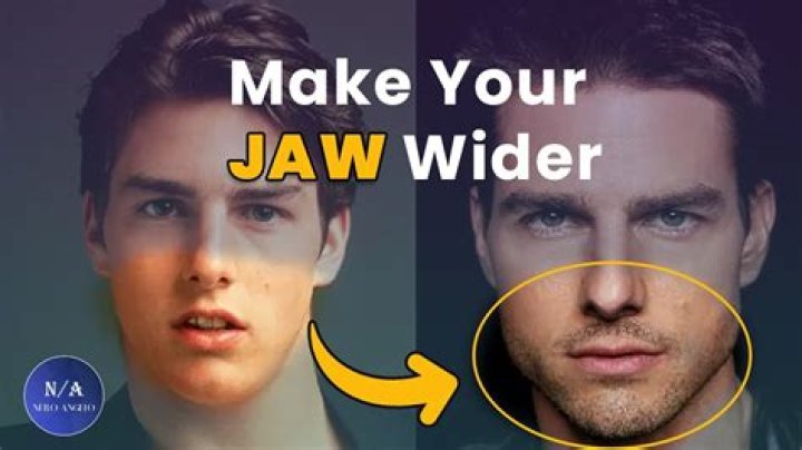 Why did my jaw get wider?