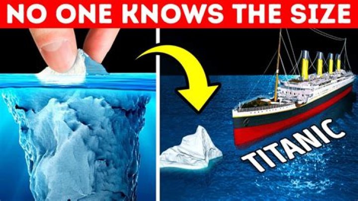 Why did the Titanic not see the iceberg?