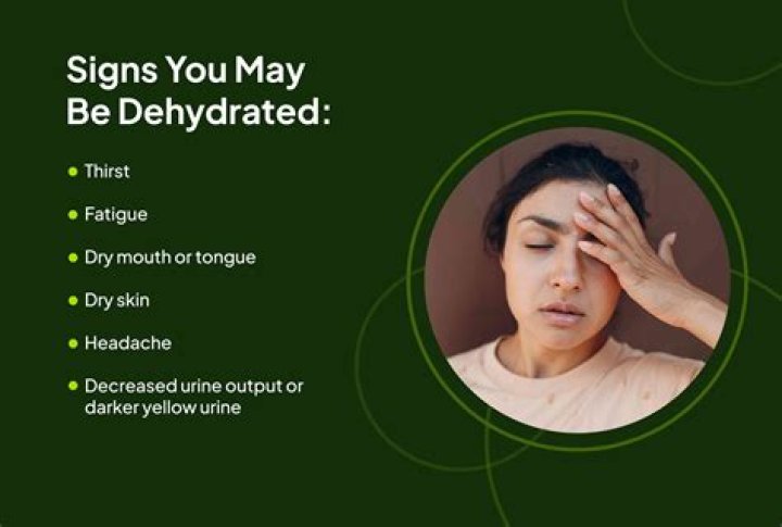 Why do I feel dehydrated but my pee is clear?