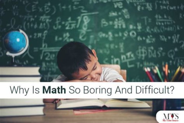 Why do I find math boring?