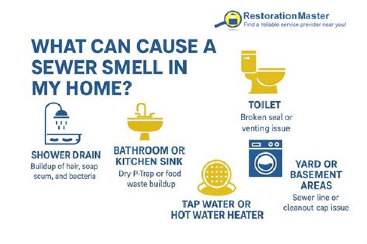 Why do my pipes smell like sewage?