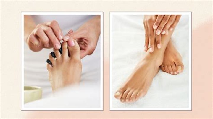 Why do they hit your feet during a pedicure?
