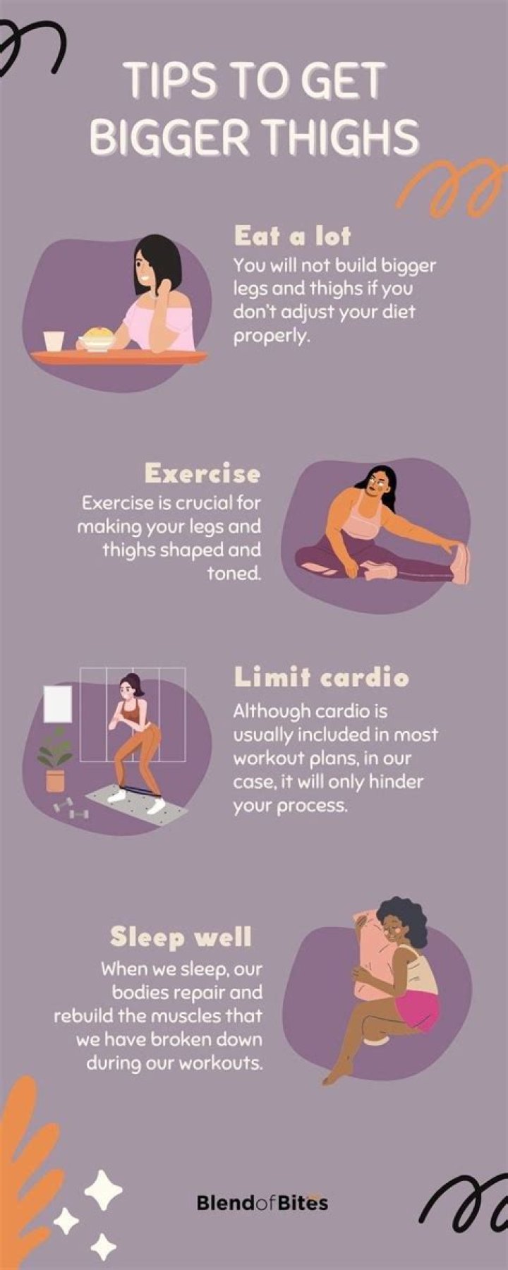 Why do thighs get bigger in pregnancy?