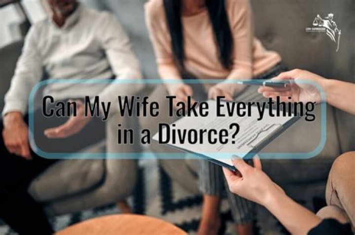 Why do wives get half in a divorce?