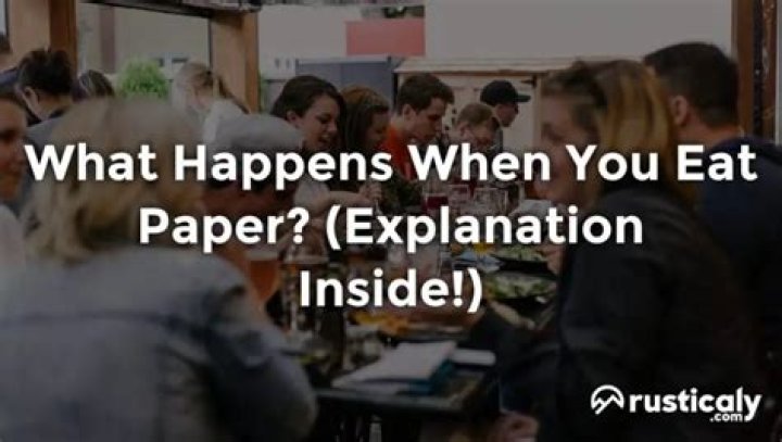 Why does my kid eat paper?
