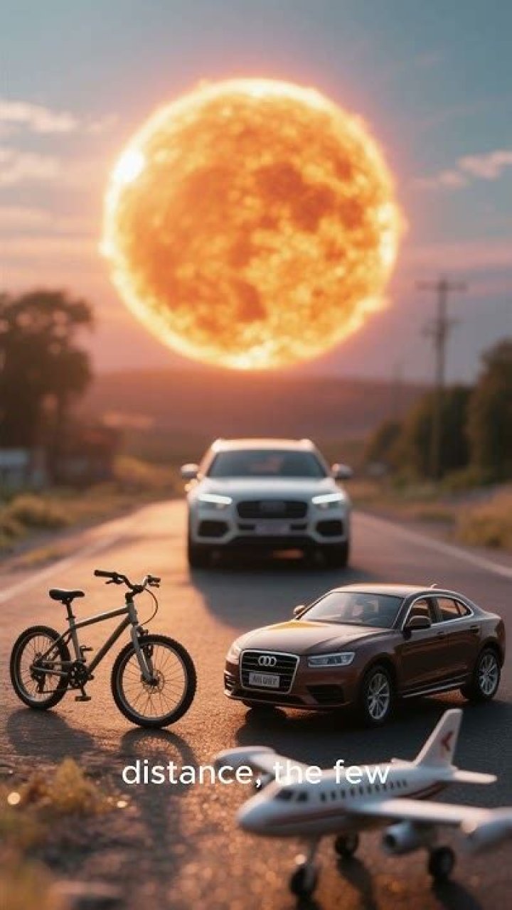 Why does the Sun follow me?