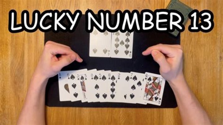Why is 13 a lucky number?
