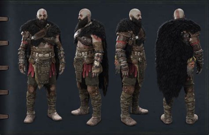Why is Kratos skin GREY?