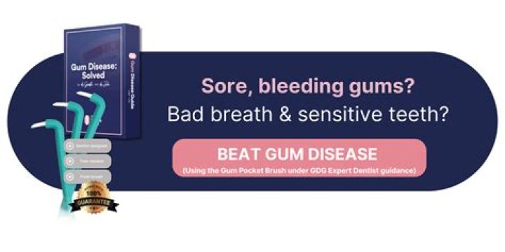 Why is my gum separating from my back tooth?