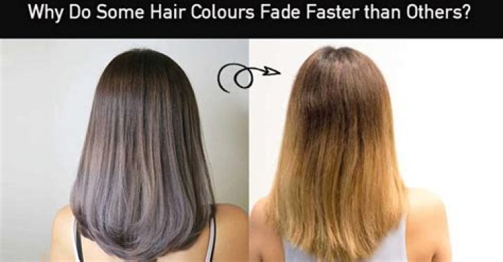 Why is my hair color fading so fast?