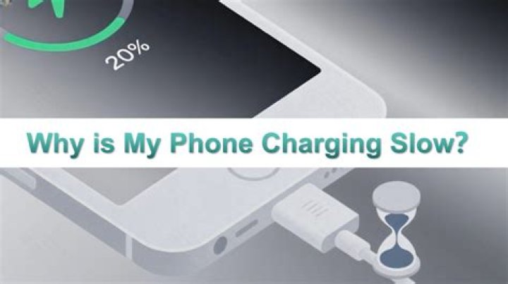 Why is my phone charging slow?