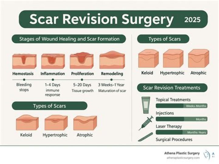Why is my scar sinking in?