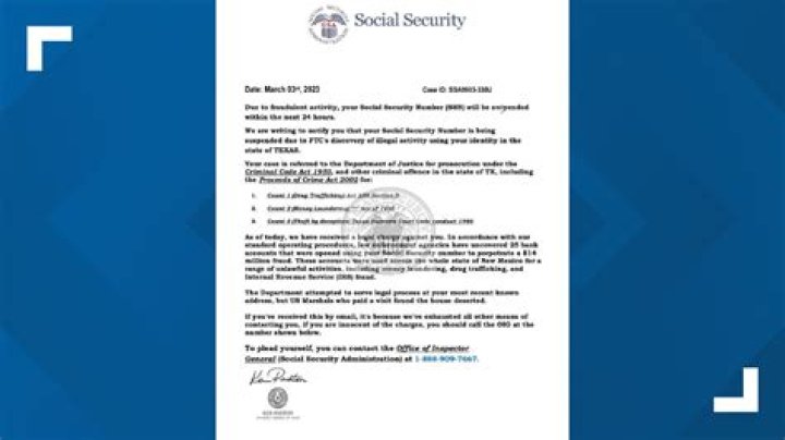 Why would Social Security send me a letter?