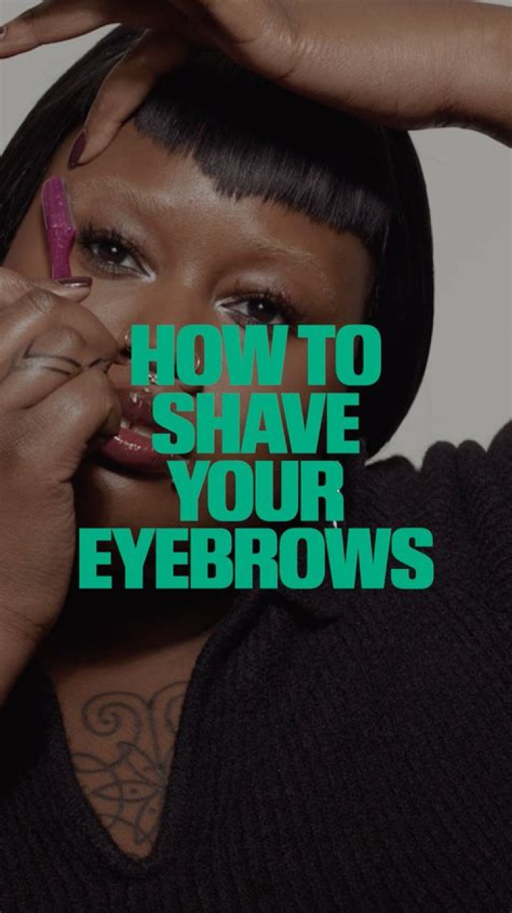 Why you shouldn't shave your eyebrows?