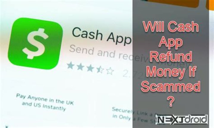 Will Cash App refund money if scammed?