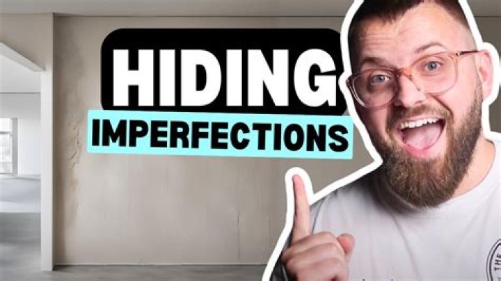 Will grout hide imperfections?